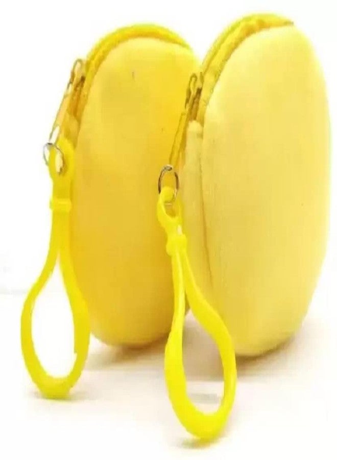 Utkarsh Smiley Yellow Coin Pouch Purse Case Wallet Best Birthday Return Gifts Boys,Girls & Kids Pack of 12 - Image 3